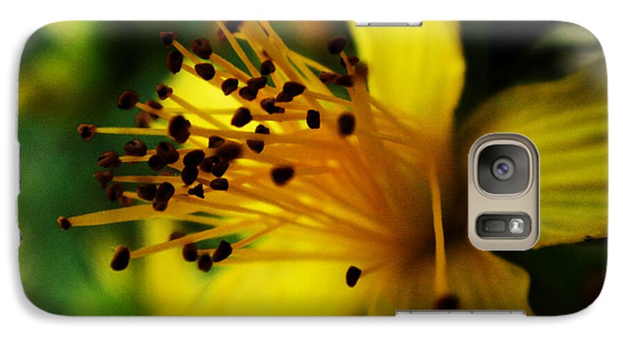 Flower Galaxy S7 Case featuring the photograph Heart of a flower by Zinvolle Art
