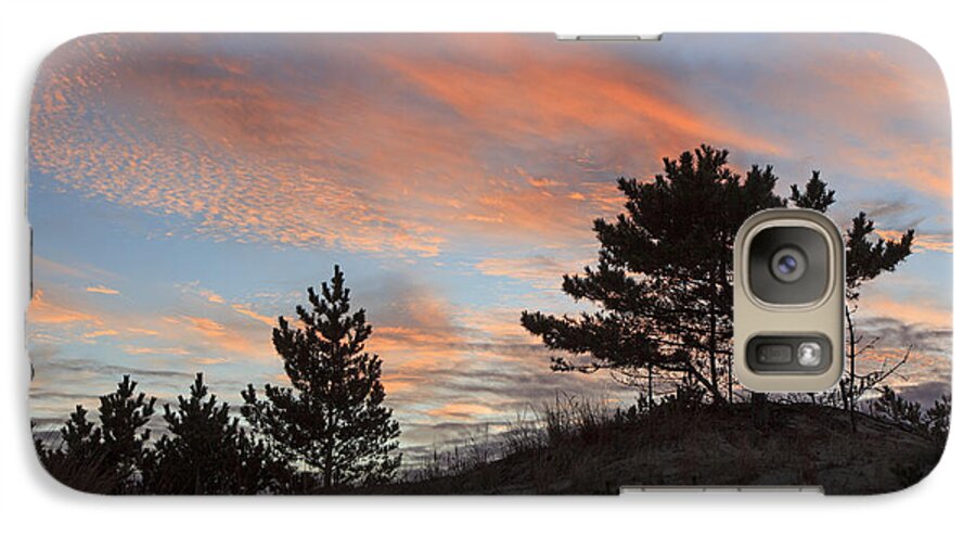 Cape Henlopen Galaxy S7 Case featuring the photograph Herring Point Sunset by Robert Pilkington