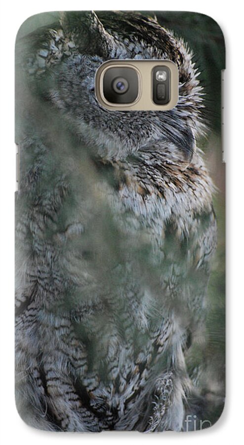 Raptor Galaxy S7 Case featuring the photograph Hidden by Sharon Elliott