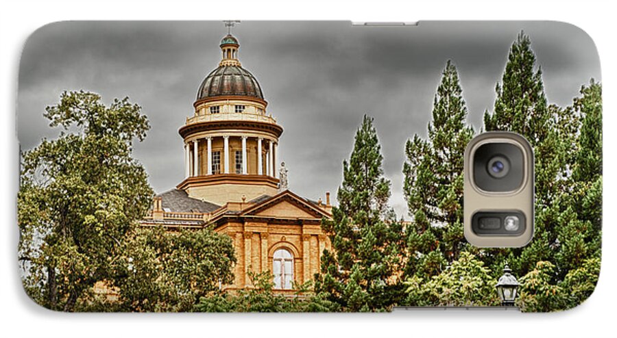 Hdr Galaxy S7 Case featuring the photograph Historic Placer County Courthouse #1 by Jim Thompson