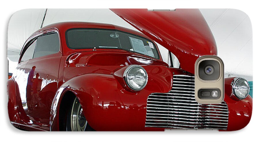 Classic Car Galaxy S7 Case featuring the photograph Hot In Red by Shoal Hollingsworth
