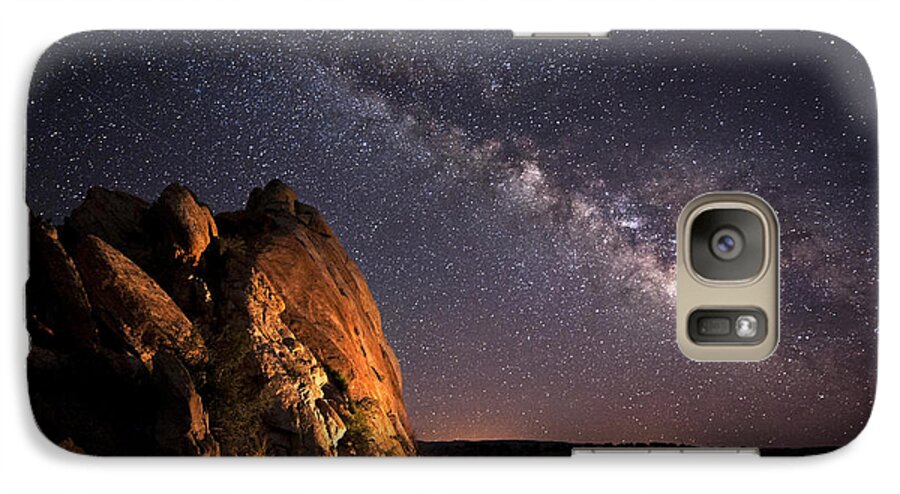 Dinosaur Galaxy S7 Case featuring the photograph I like this place and could willingly waste my time in it by Melany Sarafis