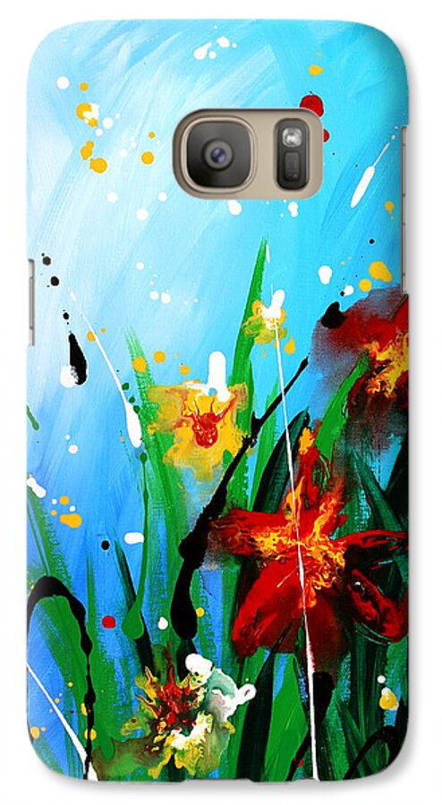 In The Garden Galaxy S7 Case featuring the painting In the Garden by Kume Bryant