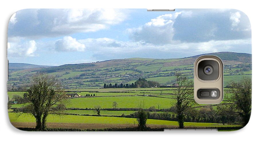 Ireland Fields Galaxy S7 Case featuring the photograph Irish Spring by Suzanne Oesterling