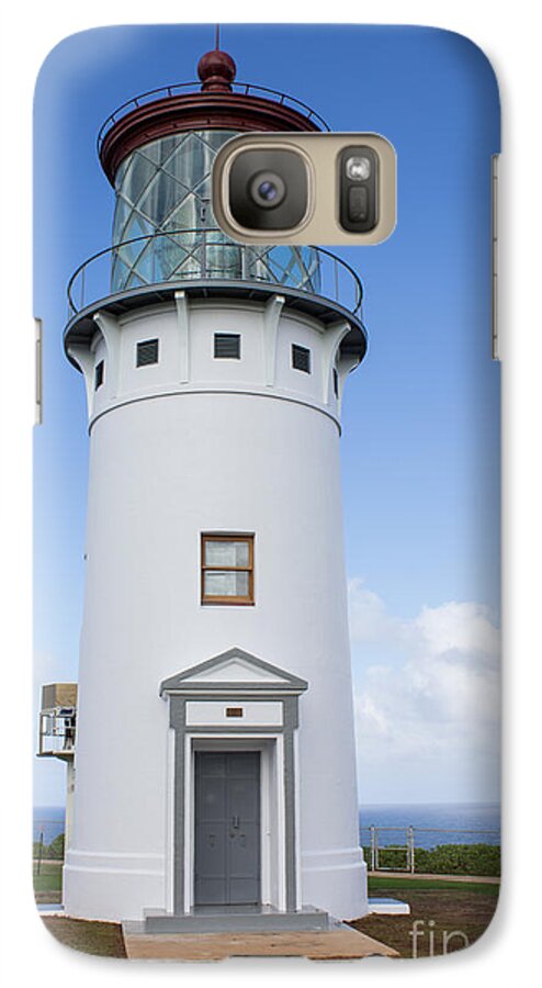 Kilauea Galaxy S7 Case featuring the photograph Kilauea Lighthouse by Suzanne Luft