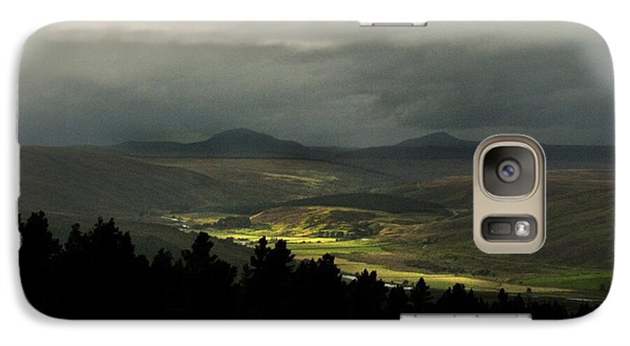 Dornoch To Highlands Galaxy S7 Case featuring the photograph Kildonan Strath Northern Highlands of Scotland by Sally Ross