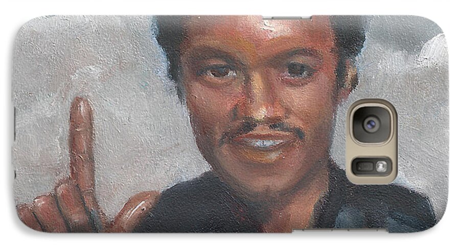 Asl Art Galaxy S7 Case featuring the painting L is for Lando by Jessmyne Stephenson