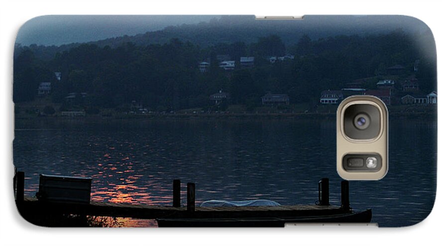 Lake Junaluska Galaxy S7 Case featuring the photograph Lake J Sunset by Craig Burgwardt