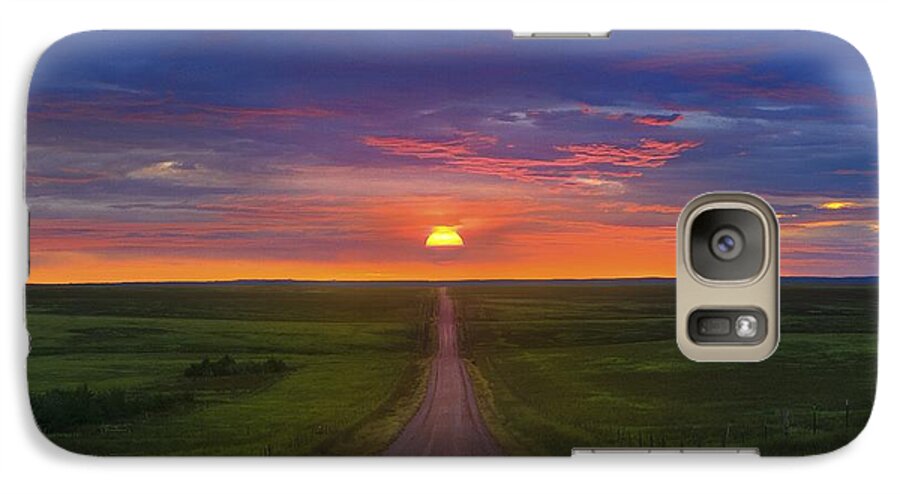 Landscape Galaxy S7 Case featuring the photograph Long Way To Go by Kadek Susanto