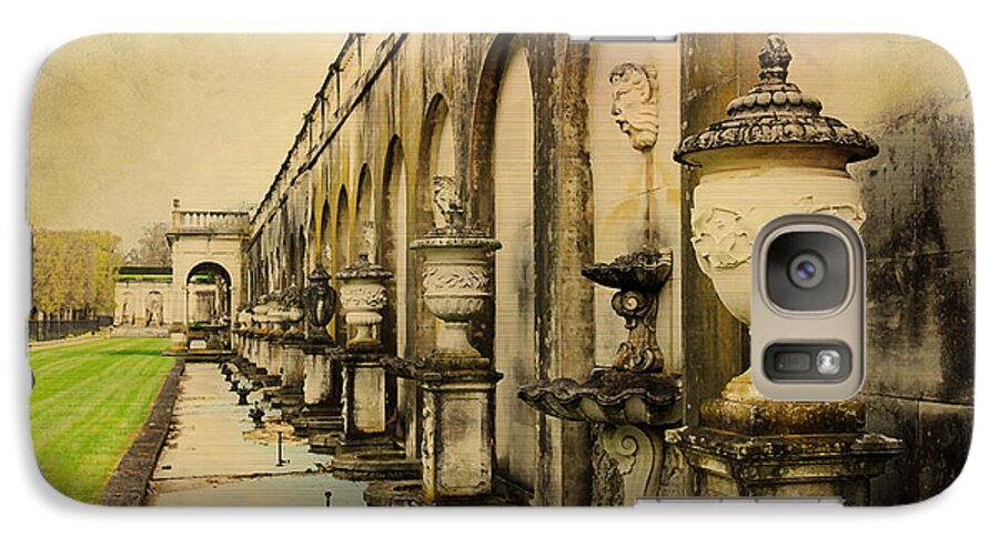 Longwood Gardens Galaxy S7 Case featuring the digital art Longwood Gardens Fountains by Trina Ansel