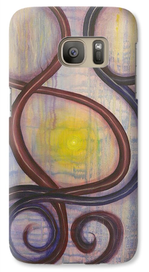 Love Galaxy S7 Case featuring the painting Love by Catherine Hamill