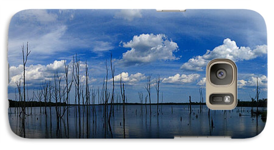 Manasquan Reservoir Panorama Galaxy S7 Case featuring the photograph Manasquan Reservoir Panorama by Raymond Salani III