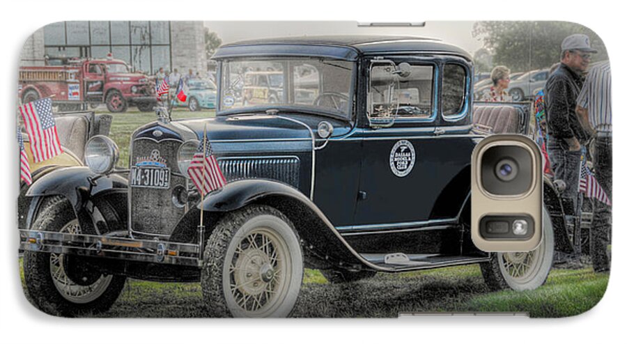 Classic Auto Galaxy S7 Case featuring the photograph Model A Ford by Dyle  Warren