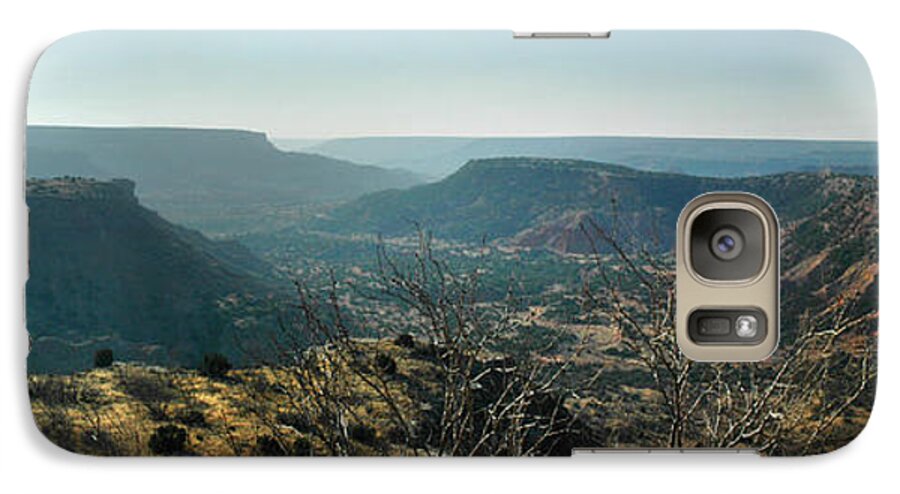 Palo Duro Galaxy S7 Case featuring the photograph Morning at Palo Duro by Rod Seel