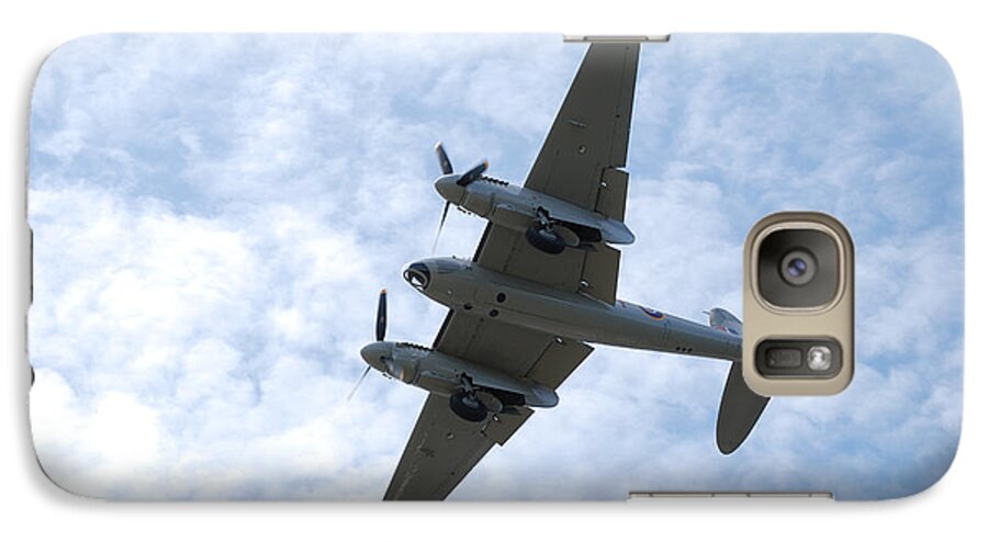 Aviation Galaxy S7 Case featuring the photograph Mosquito on final approach by Mark Alan Perry