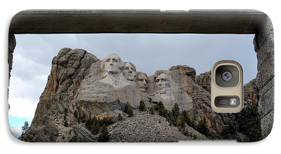 Mt Rushmore Galaxy S7 Case featuring the photograph Mount Rushmore Grand View Terrace by Clarice Lakota