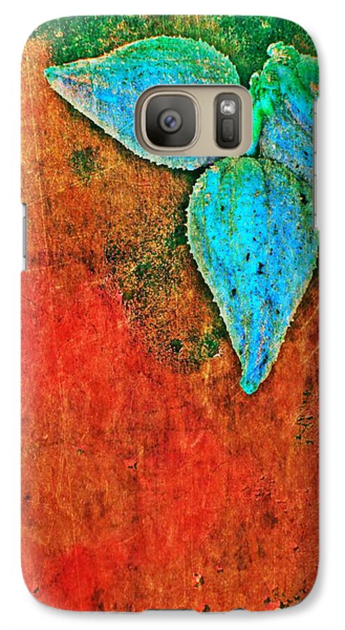 Texture Galaxy S7 Case featuring the digital art Nature Abstract 11 by Maria Huntley