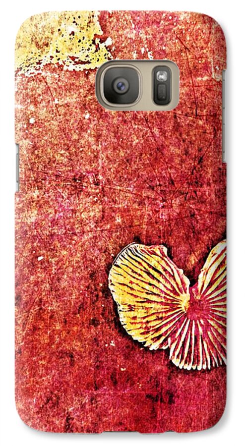 Texture Galaxy S7 Case featuring the digital art Nature Abstract 4 by Maria Huntley