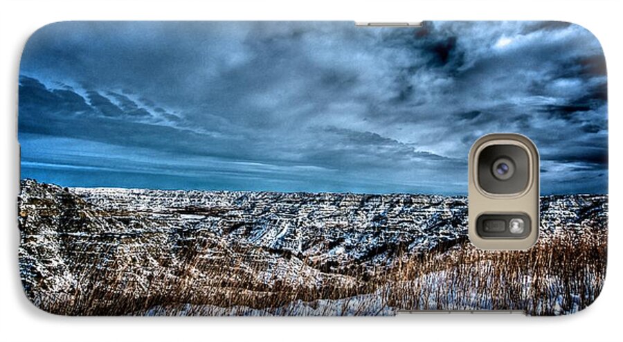 North Dakota Photographs Galaxy S7 Case featuring the photograph ND Bad Lands by Kevin Bone