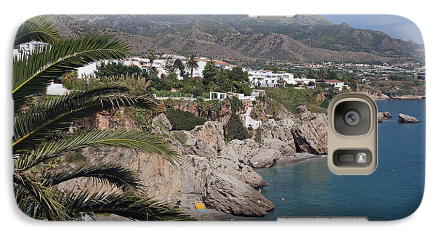 Spain Galaxy S7 Case featuring the photograph Nerja coastline by Rod Jones