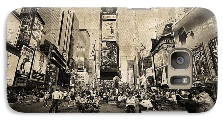 New York Galaxy S7 Case featuring the photograph New York New York by Barbara Manis