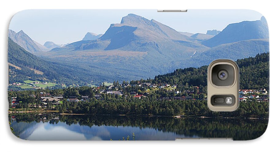 Ankya Klay Galaxy S7 Case featuring the photograph Norwegian Mountain Lake by Ankya Klay