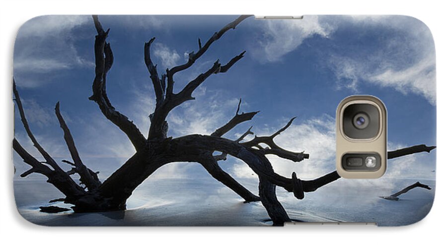 Clouds Galaxy S7 Case featuring the photograph On a MIsty Morning by Debra and Dave Vanderlaan