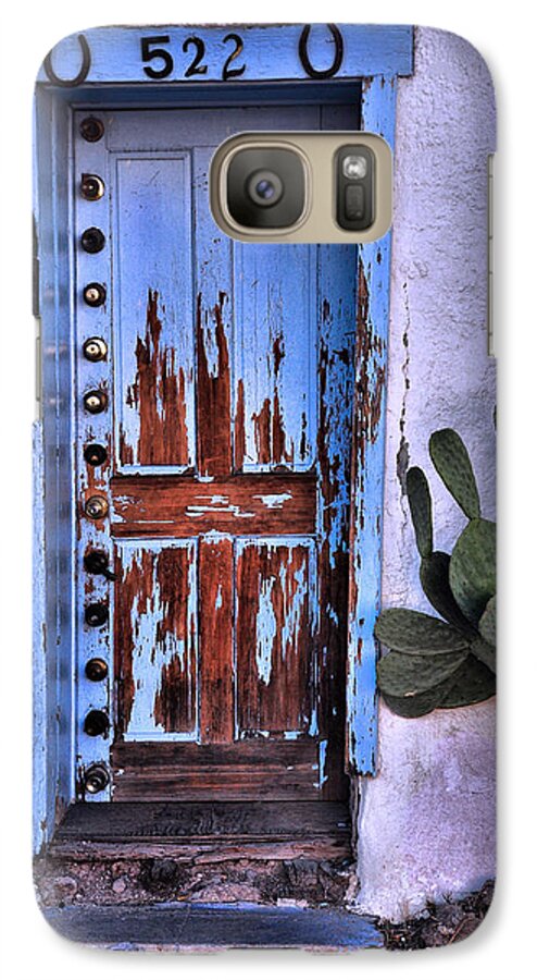 Doors Galaxy S7 Case featuring the photograph One Can Never Feel Too Safe by Barbara Manis