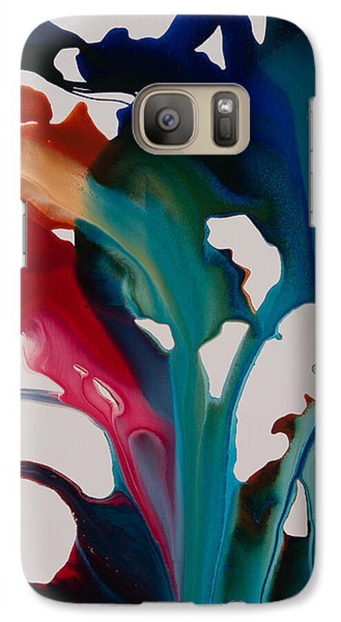 Acrylic Galaxy S7 Case featuring the photograph Orchid C by Sherry Davis