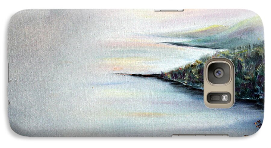 River Galaxy S7 Case featuring the painting Peace by Meaghan Troup