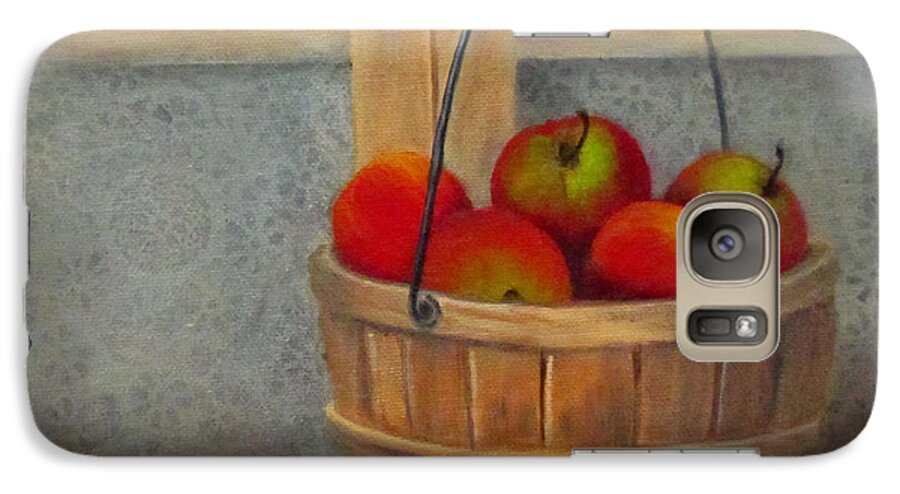 Still Life Galaxy S7 Case featuring the painting Pies Anyone by Roseann Gilmore