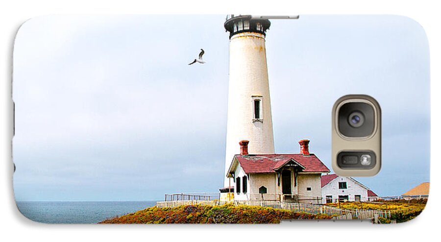 Pigeon Point Lighthouse Galaxy S7 Case featuring the photograph Pigeon Point Lighthouse by Artist and Photographer Laura Wrede
