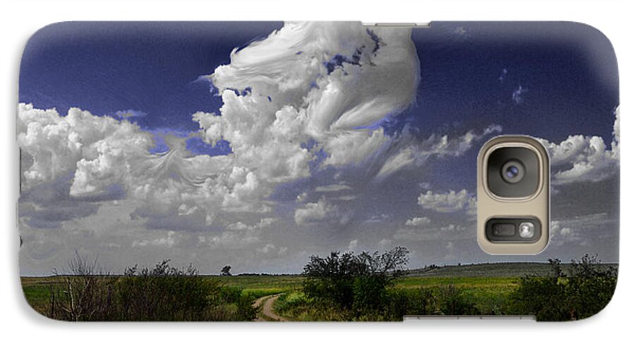 Clouds Galaxy S7 Case featuring the photograph Pin-Up Sky by Brian Duram