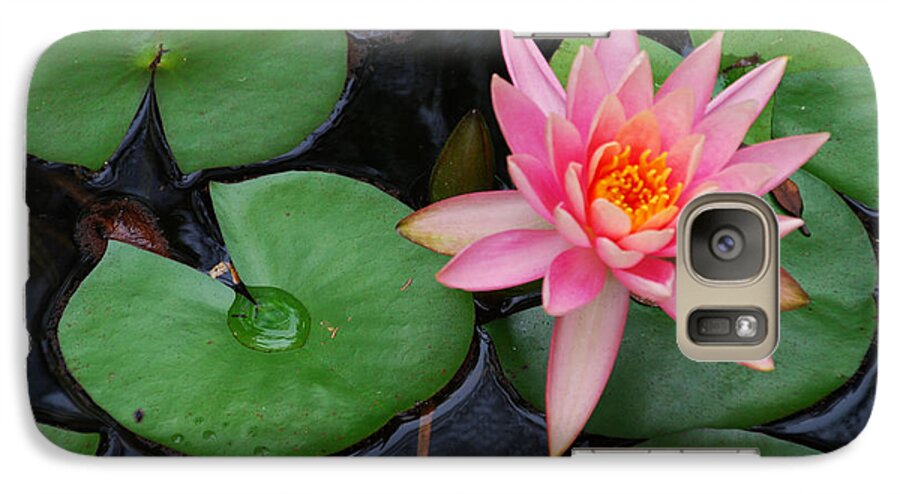 Ankya Klay Galaxy S7 Case featuring the photograph Pink Lotus Love by Ankya Klay