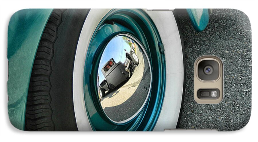 Victor Montgomery Galaxy S7 Case featuring the photograph Rat Rod Reflection by Vic Montgomery