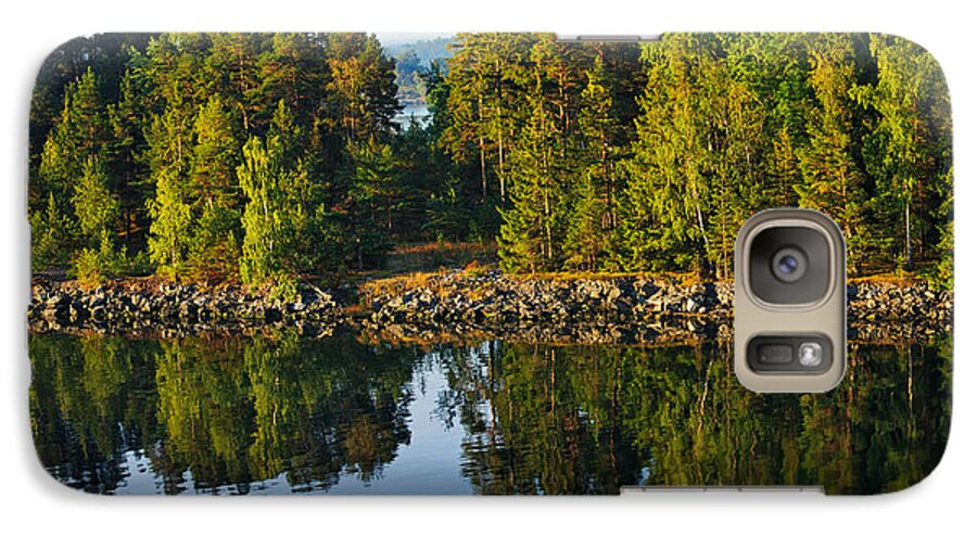 Baltic Galaxy S7 Case featuring the photograph Reflections 1 Sweden by Marianne Campolongo
