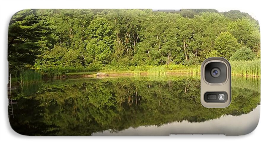 Reflection Galaxy S7 Case featuring the photograph Relaxation by Michael Porchik
