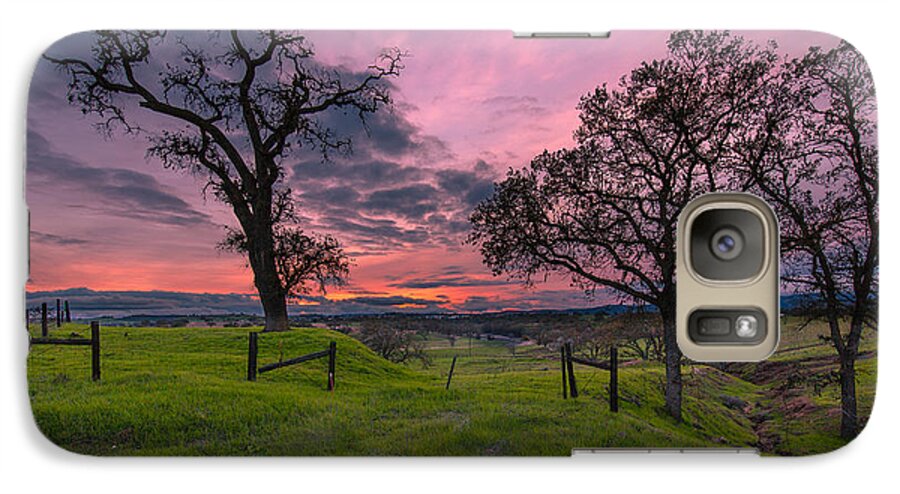 Paso Robles Galaxy S7 Case featuring the photograph Return of the Green by Tim Bryan