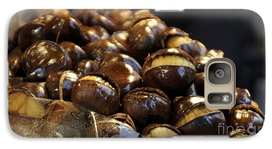Roasted Galaxy S7 Case featuring the photograph Roasted Chestnuts by Lilliana Mendez