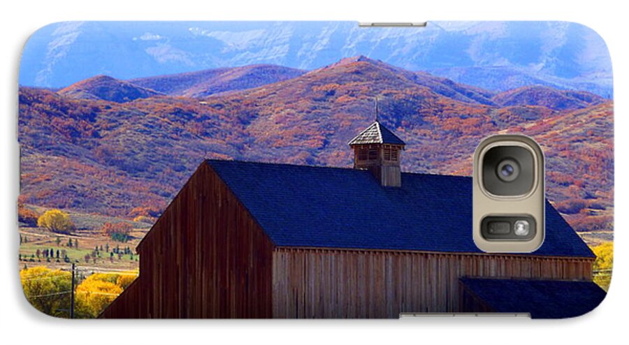 Rocky Galaxy S7 Case featuring the photograph Rocky Mountain Retreat by Jackie Carpenter