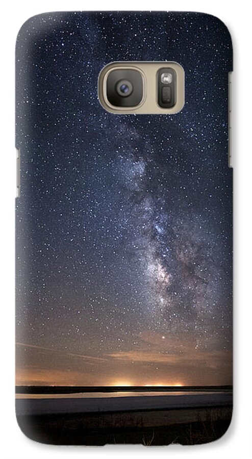 Night Galaxy S7 Case featuring the photograph Rural Muse by Melany Sarafis