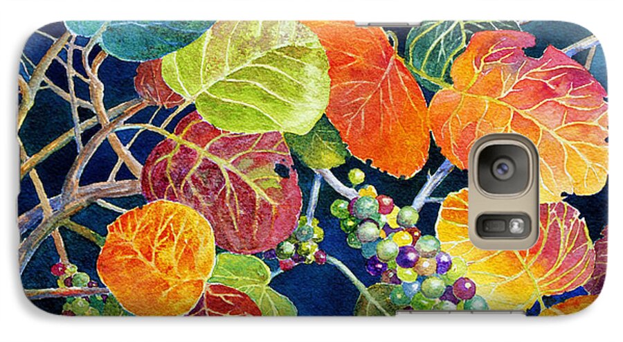 Seagrapes Galaxy S7 Case featuring the painting Sea Grapes II by Roger Rockefeller