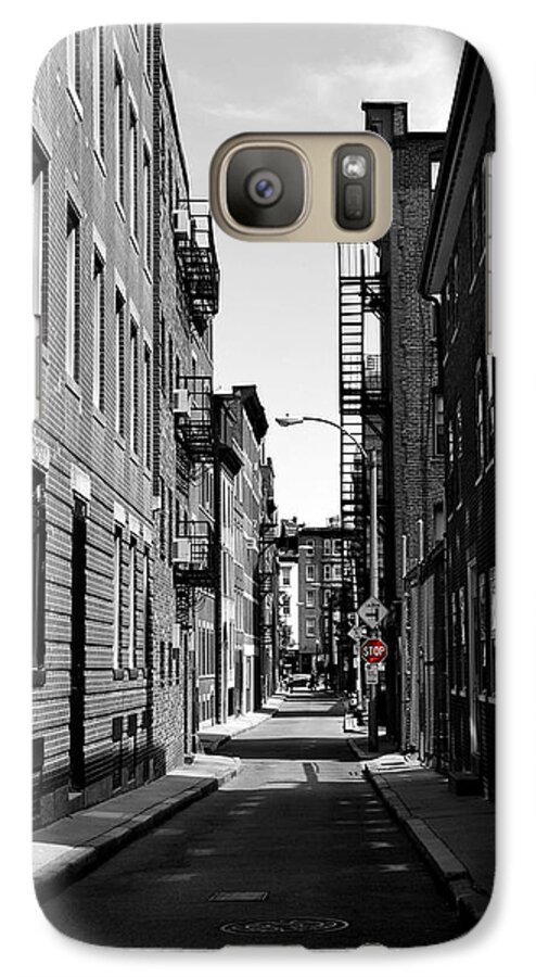 Street Galaxy S7 Case featuring the photograph Side Street on the North End by Nadalyn Larsen