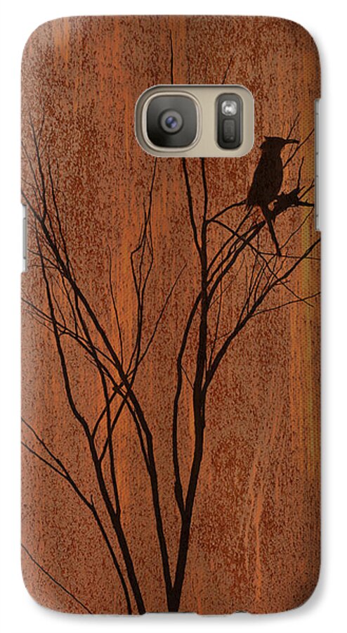 Silhouette Galaxy S7 Case featuring the photograph Silhouette by Barbara Manis