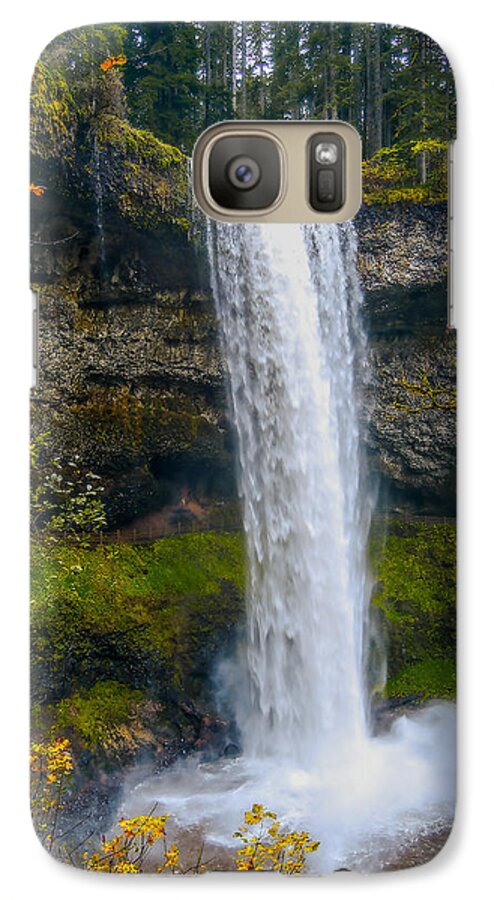Silver Falls Galaxy S7 Case featuring the photograph Silver Falls - South Falls by Dennis Bucklin