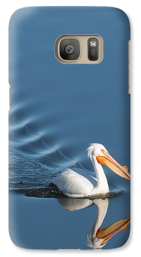Lake Almanor Galaxy S7 Case featuring the photograph Lake Cruiser by Jan Davies