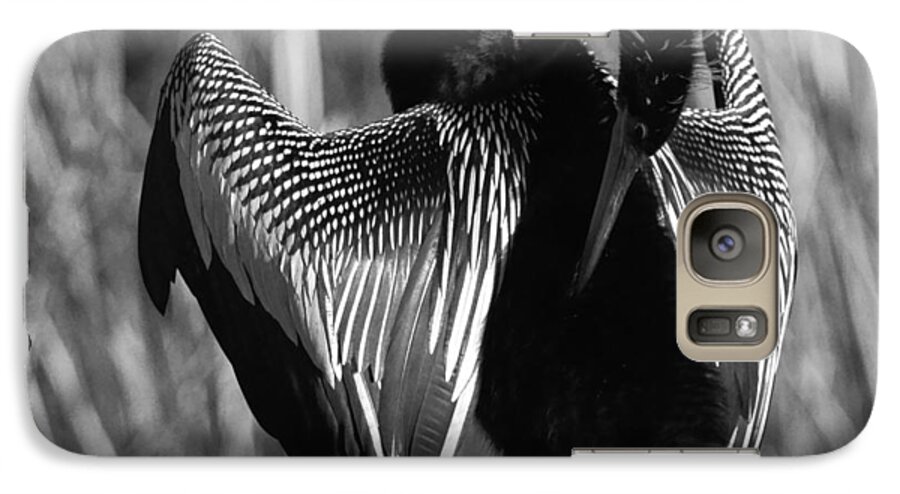 Snake Bird Galaxy S7 Case featuring the photograph Snake Bird by Daniel Woodrum