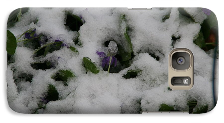 Snow Galaxy S7 Case featuring the photograph So much for an early spring by David S Reynolds