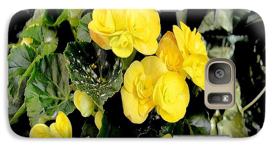 Azalea Galaxy S7 Case featuring the photograph Spring Delight in Yellow by Luther Fine Art
