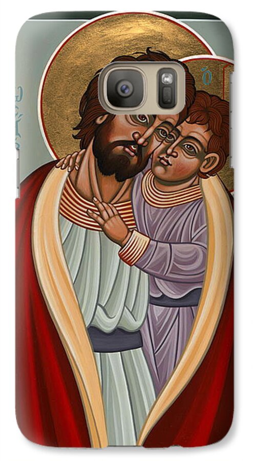 St. Joseph And The Holy Child Galaxy S7 Case featuring the painting St. Joseph and the Holy Child 239 by William Hart McNichols
